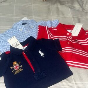 Baby boy Ralph Lauren one pieces